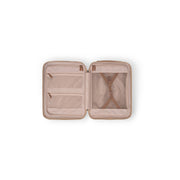 
クローズアップ詳細 of Classic Collar & Heavy-Duty Zipper Hardware on Hand Luggage Suitcase Front Pocket Zuna レディース レディース