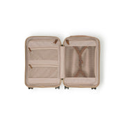 Interior View Showing Quilted Viscose Lining &amp; Dual Inside Utility Storage Pockets
