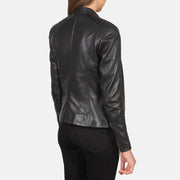 Kelsee レザーライダースジャケット レディース – alternate product view 5