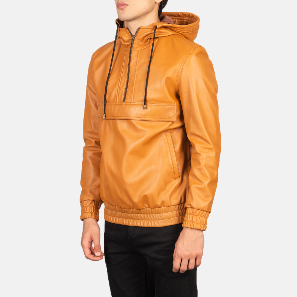 
Kenton Hooded レザージャケット メンズ – alternate product view 2