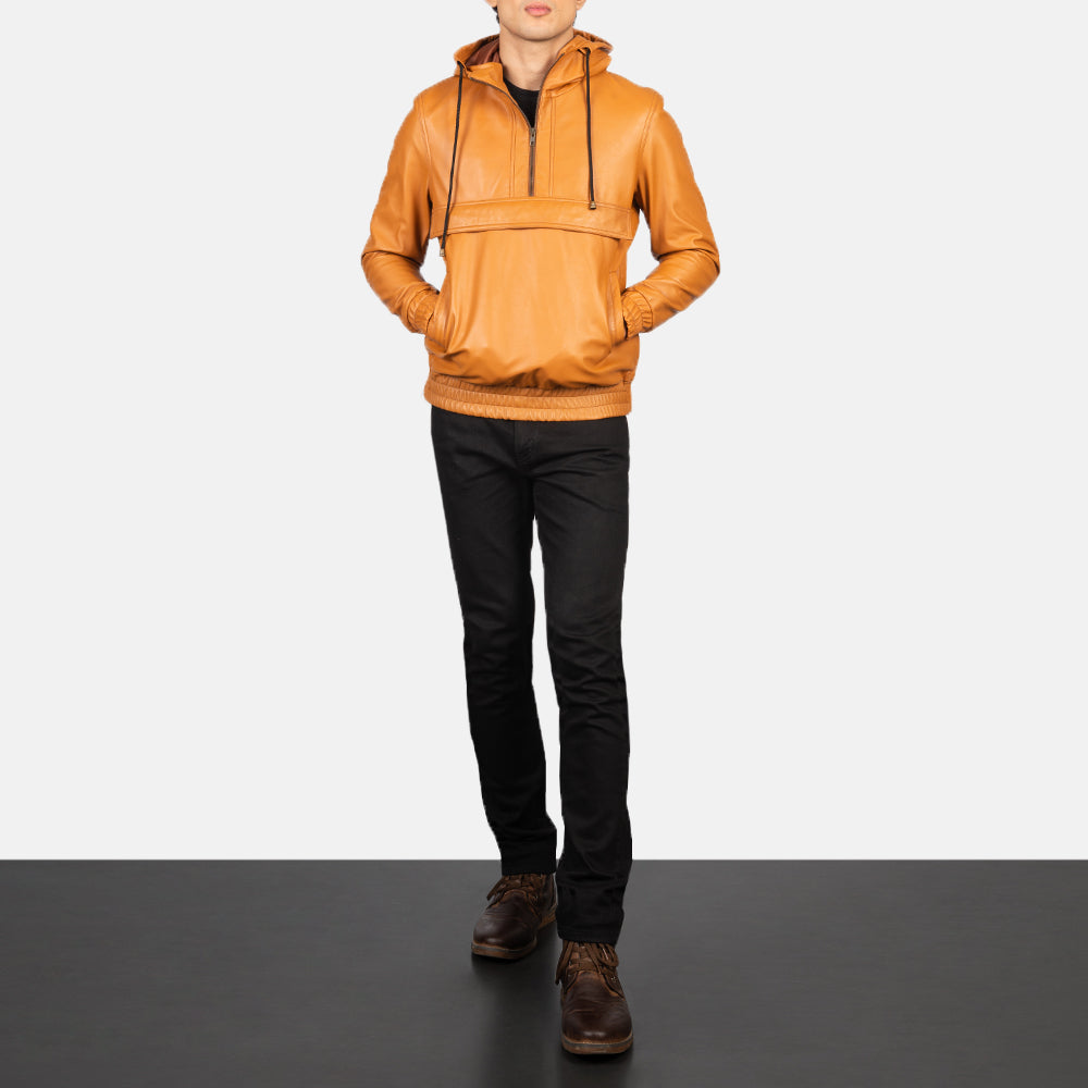 
Kenton Hooded レザージャケット メンズ – alternate product view 3