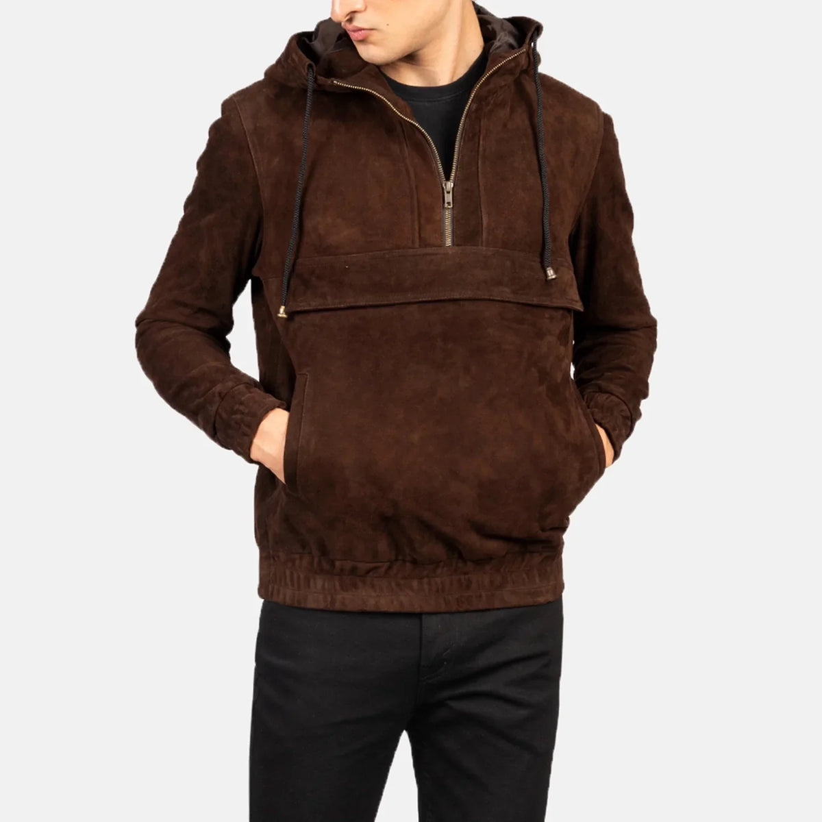 
Kenton Hooded レザージャケット メンズ – alternate product view 1