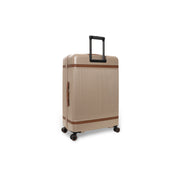 Tailored Rib Cuffs &amp; Hem Craftsmanship Construction Detail on Large Suitcase Zuna レディース