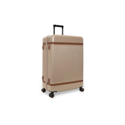 Large Suitcase Zuna レディース in Classic 100% Full-Grain Leather - Front Profile View &amp; Tailored Silhouette | Buy Online