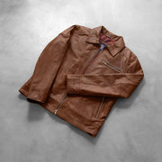 Lavendard レザーライダースジャケット メンズ – alternate product view 7
