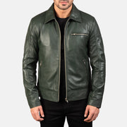 Lavendard レザーライダースジャケット メンズ – alternate product view 1