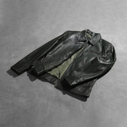 Lavendard レザーライダースジャケット メンズ – alternate product view 7