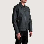 Lavendard レザーライダースジャケット メンズ – alternate product view 2