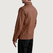Lavendard レザーライダースジャケット メンズ – alternate product view 6