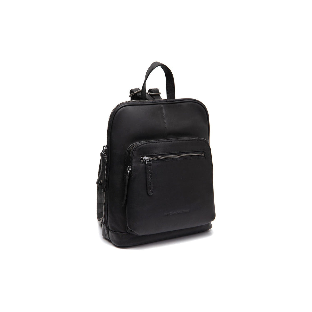 Floran Full-Grain Leather Backpack レディース in Classic 100% Full-Grain Leather - Full Exterior Front Profile View | Buy Online