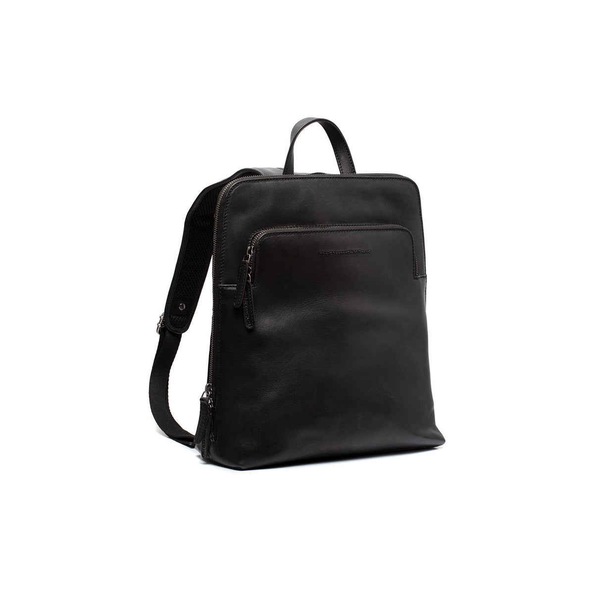 Fornella Full-Grain Leather Backpack レディース in Classic 100% Full-Grain Leather - Full Exterior Front Profile View | Buy Online