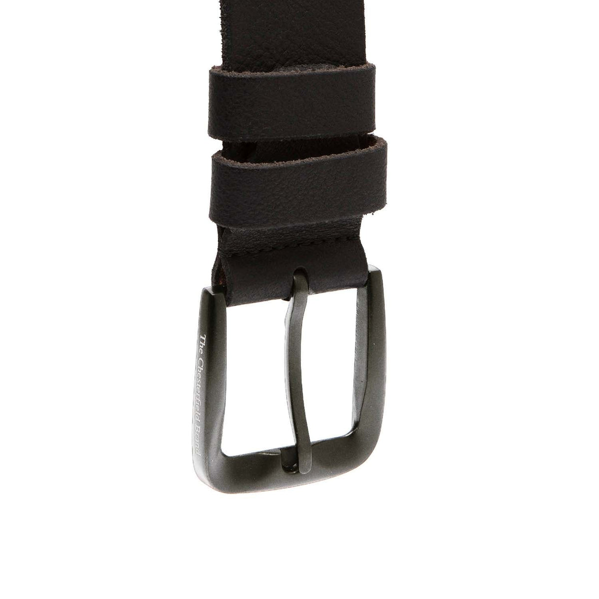 Copper Full-Grain Leather Belt メンズ - Structured Side Profile Showing Gusset Depth &amp; Expansion Capacity
