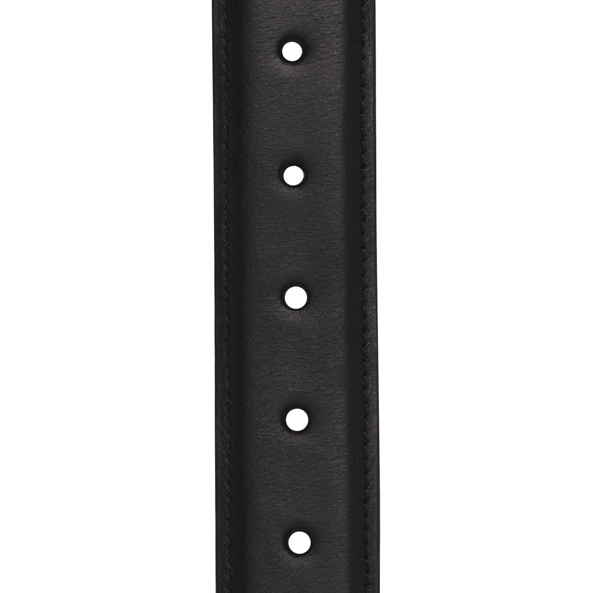 Elliot Full-Grain Leather Belt メンズ - Structured Side Profile Showing Gusset Depth &amp; Expansion Capacity