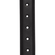 Elliot Full-Grain Leather Belt メンズ - Structured Side Profile Showing Gusset Depth &amp; Expansion Capacity