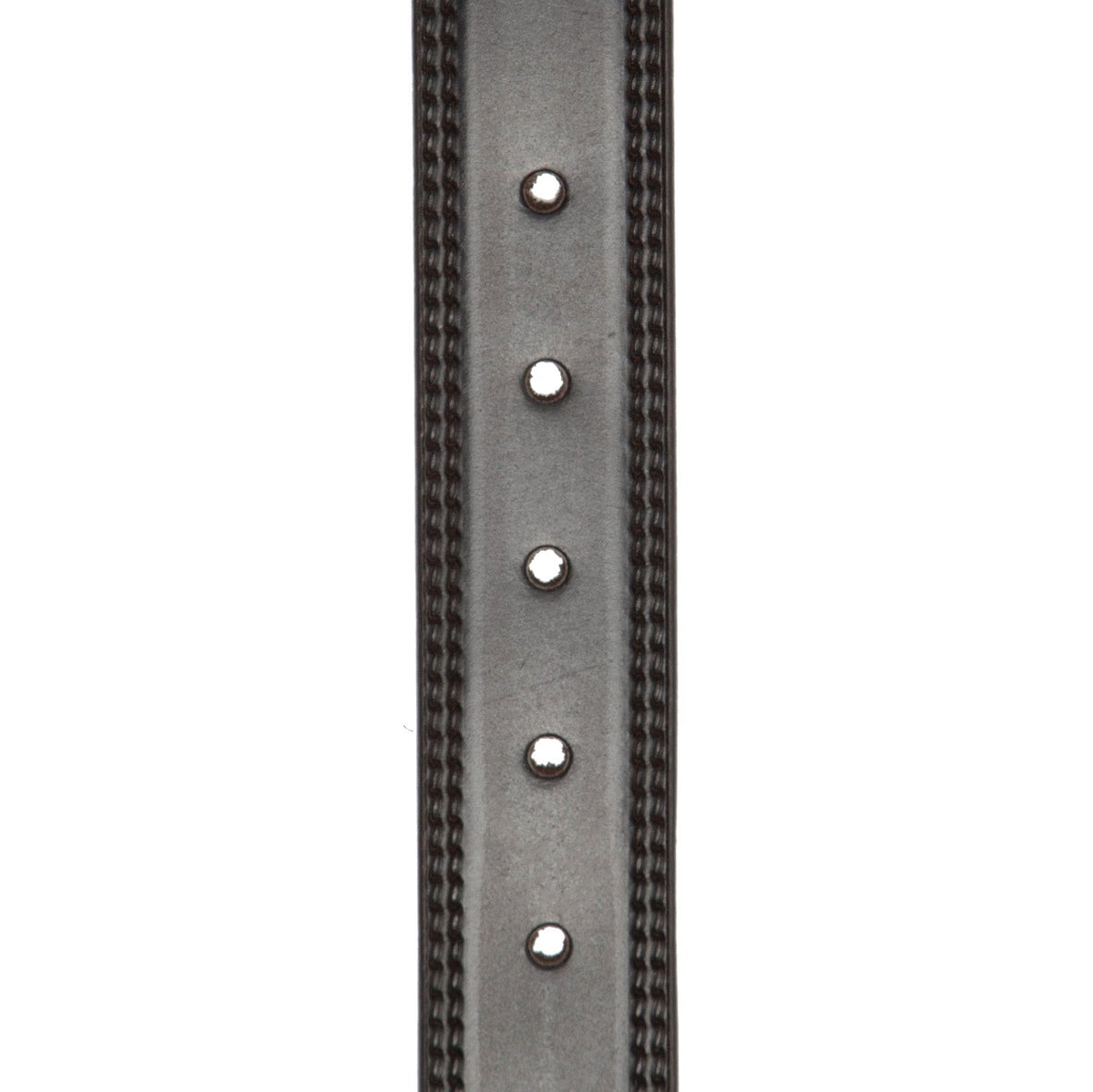 
Solid Antique Brass Hardware & Heavy-Duty Dual Zipper Detail on Manovo フルグレインレザー Belt メンズ