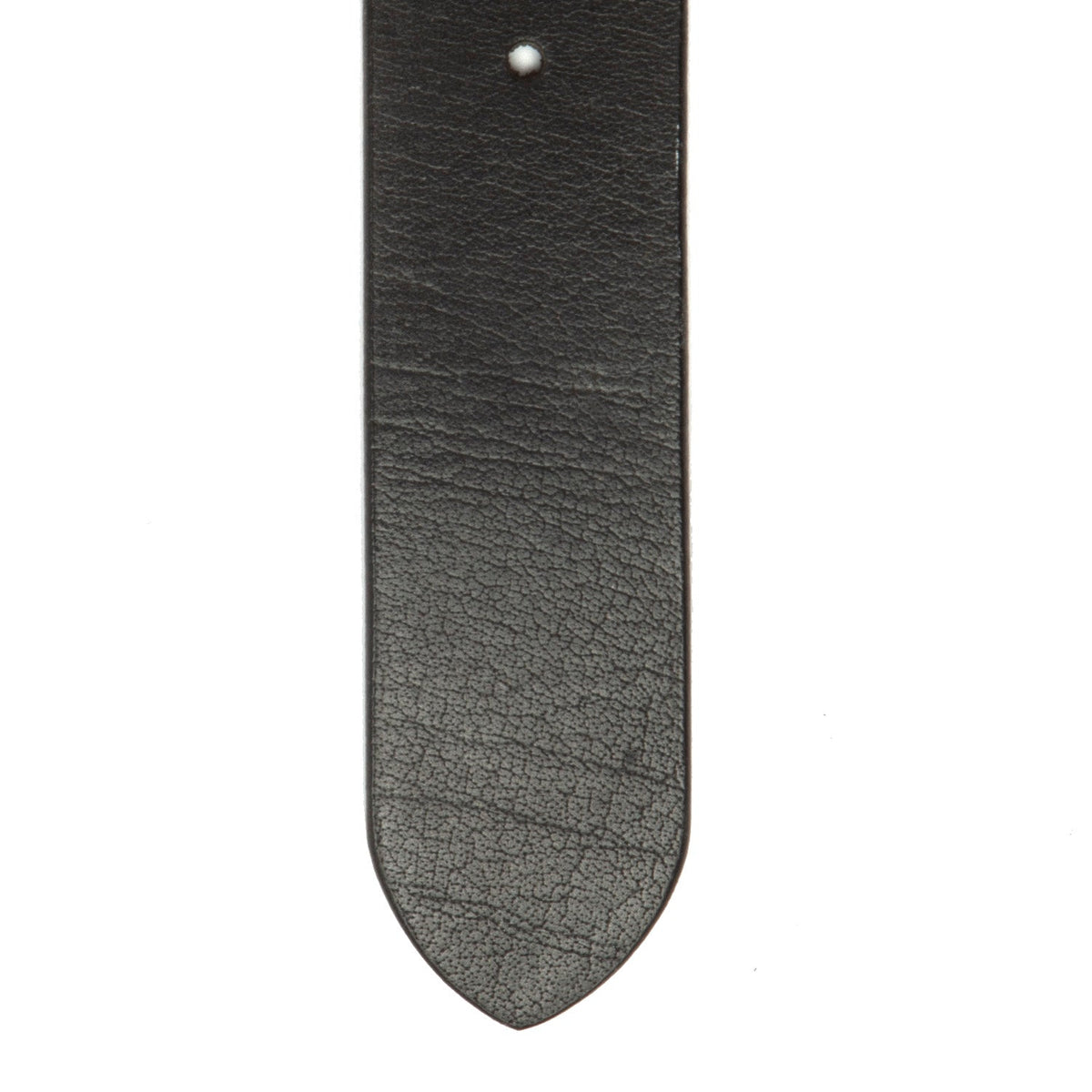 Solid Antique Brass Hardware &amp; Heavy-Duty Dual Zipper Detail on Morrison Full-Grain Leather Belt メンズ