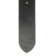 Solid Antique Brass Hardware &amp; Heavy-Duty Dual Zipper Detail on Morrison Full-Grain Leather Belt メンズ