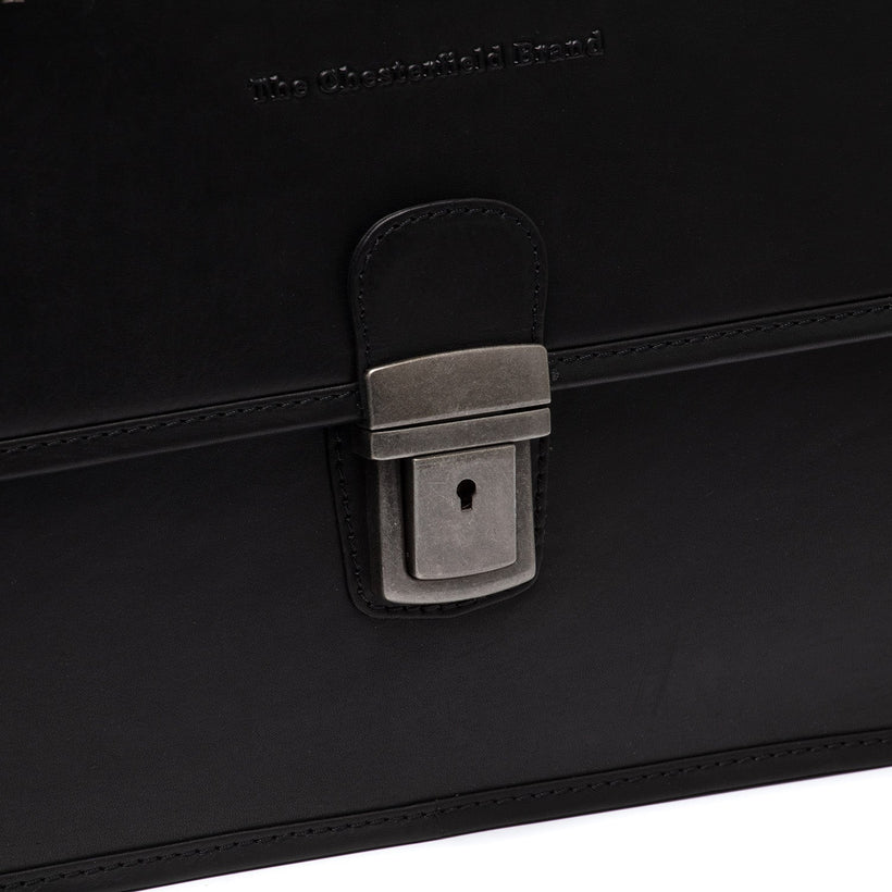 Glenwood Full-Grain Leather Briefcase メンズ