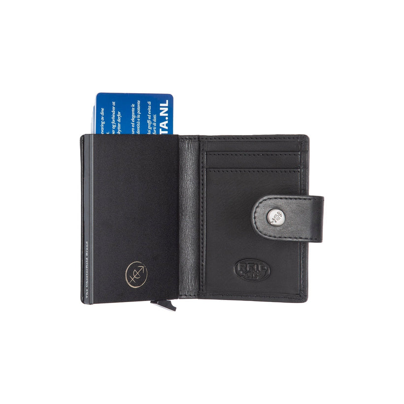 Barrea Full-Grain Leather Card Holder レディース