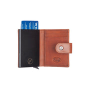 Barrea Full-Grain Leather Card Holder レディース – alternate product view 3