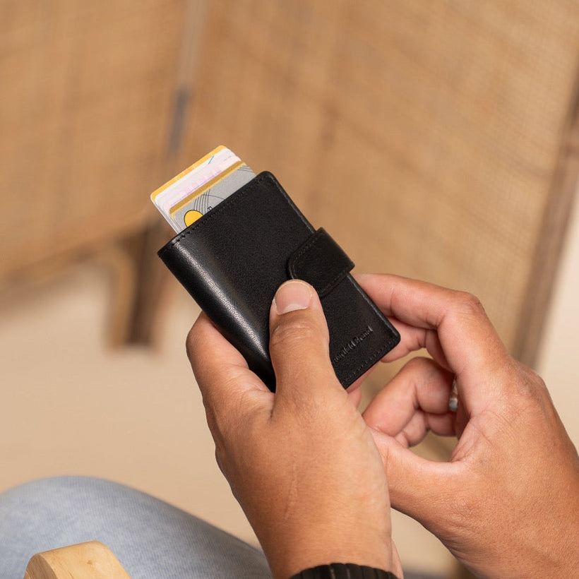 Hannover Full-Grain Leather Card Holder レディース