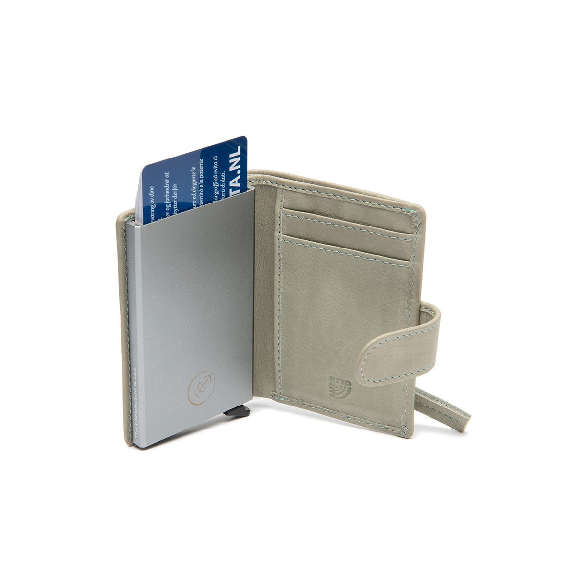 Kaunas Full-Grain Leather Card Holder レディース – alternate product view 2