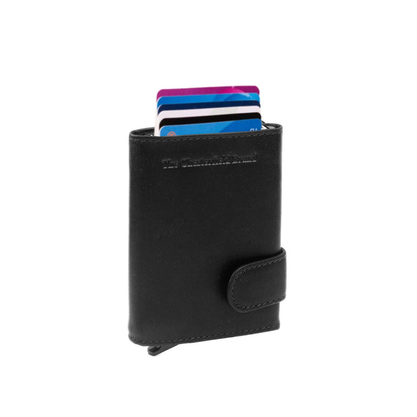 Leicester Full-Grain Leather Card Holder レディース
