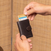 Leipzig Full-Grain Leather Card Holder レディース – alternate product view 2