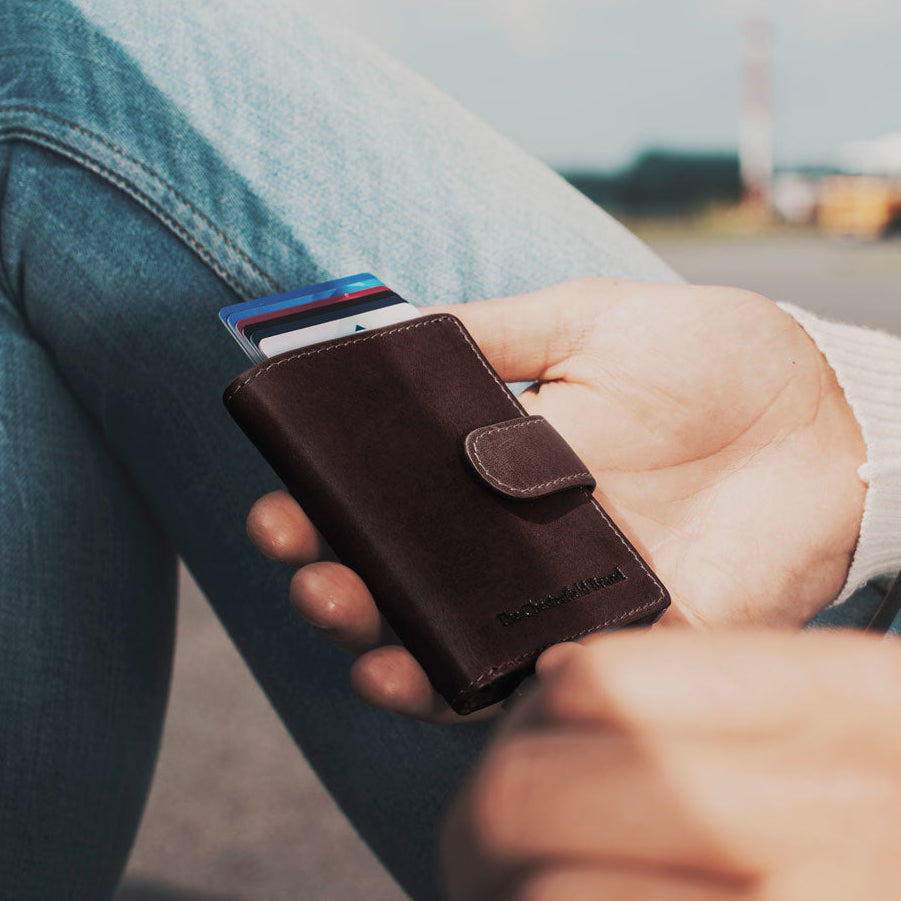 Loughton Full-Grain Leather Card Holder レディース – alternate product view 2