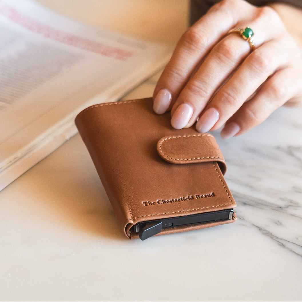 Loughton Full-Grain Leather Card Holder レディース – alternate product view 2