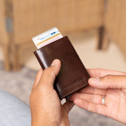 Paris Full-Grain Leather Card Holder レディース – alternate product view 2