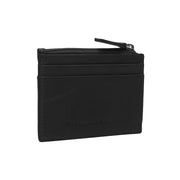 Leather Card Wallet レディース in Classic 100% Full-Grain Leather - Full Exterior Front Profile View | Buy Online