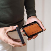 Leather Card Wallet レディース – alternate product view 2