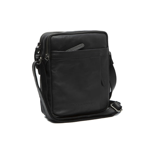 Alva Full-Grain Leather Crossbody Bag in Classic 100% Full-Grain Leather - Full Exterior Front Profile View | Buy Online