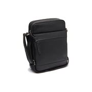 Anzora Full-Grain Leather Crossbody Bag メンズ in Classic 100% Full-Grain Leather - Full Exterior Front Profile View | Buy Online