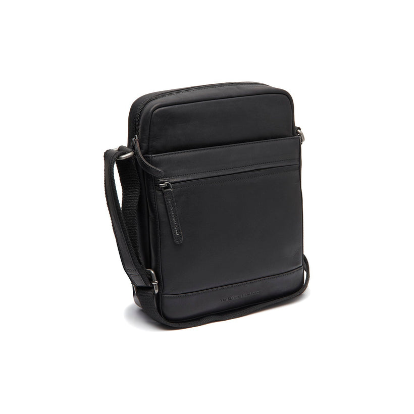 Anzora Full-Grain Leather Crossbody Bag メンズ