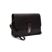 Lucca Full-Grain Leather Crossbody Bag レディース in Classic 100% Full-Grain Leather - Full Exterior Front Profile View | Buy Online