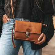 Lucca Full-Grain Leather Crossbody Bag レディース – alternate product view 2