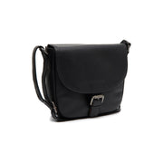 Lucian Full-Grain Leather Crossbody Bag レディース in Classic 100% Full-Grain Leather - Full Exterior Front Profile View | Buy Online