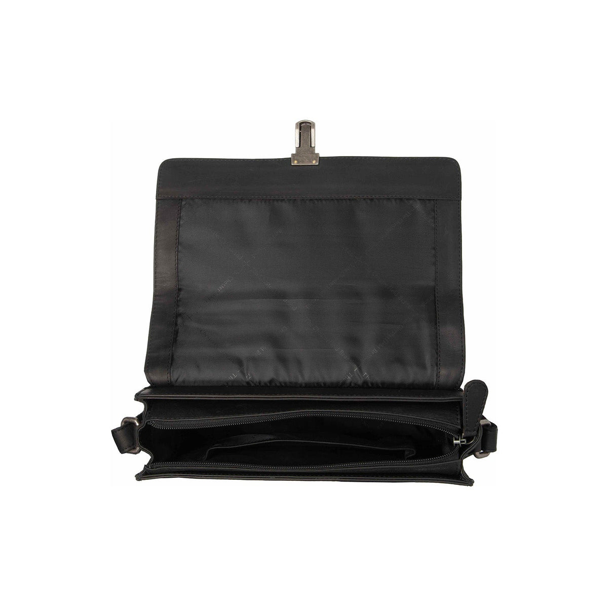 内側ライニングビュー Showing Dedicated Padded Laptop Sleeve &amp; Multi-Compartment Organization
