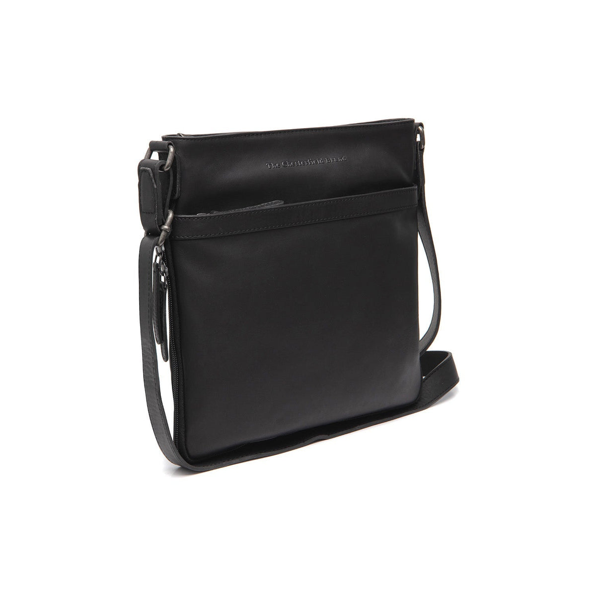 Mirea Full-Grain Leather Crossbody Bag レディース in Classic 100% Full-Grain Leather - Full Exterior Front Profile View | Buy Online
