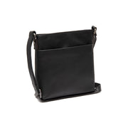 Navene Full-Grain Leather Crossbody Bag レディース in Classic 100% Full-Grain Leather - Full Exterior Front Profile View | Buy Online