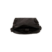 Solid Antique Brass Hardware &amp; Heavy-Duty Dual Zipper Detail on Raphael Full-Grain Leather Crossbody Bag メンズ