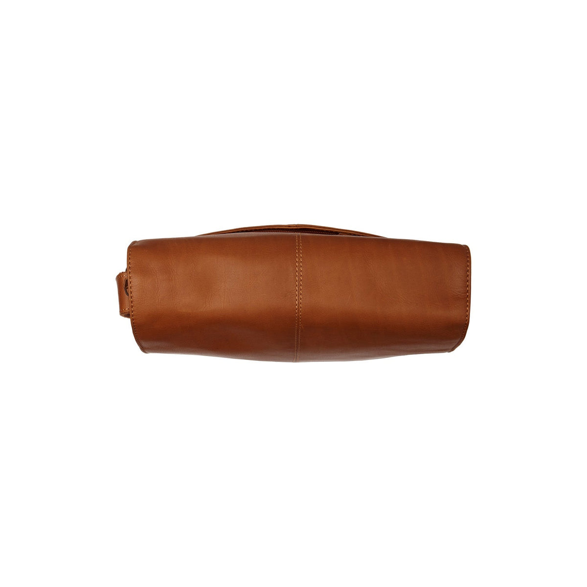 Cognac Leather Crossbody Bag Raphael, detail view 4