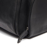 Leather Garment Bag Finlay レディース - Lateral Side Profile View Showing Sleeve Cut &amp; Athletic Taper Fit