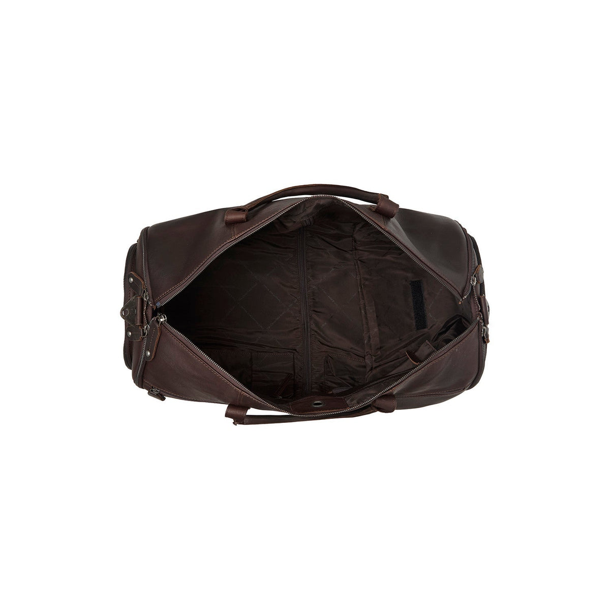 Brown Leather Garment Bag Finlay レディース, detail view 4