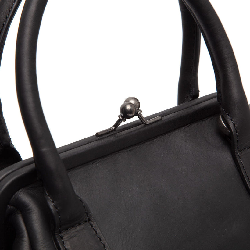 Chili Full-Grain Leather Handbag レディース