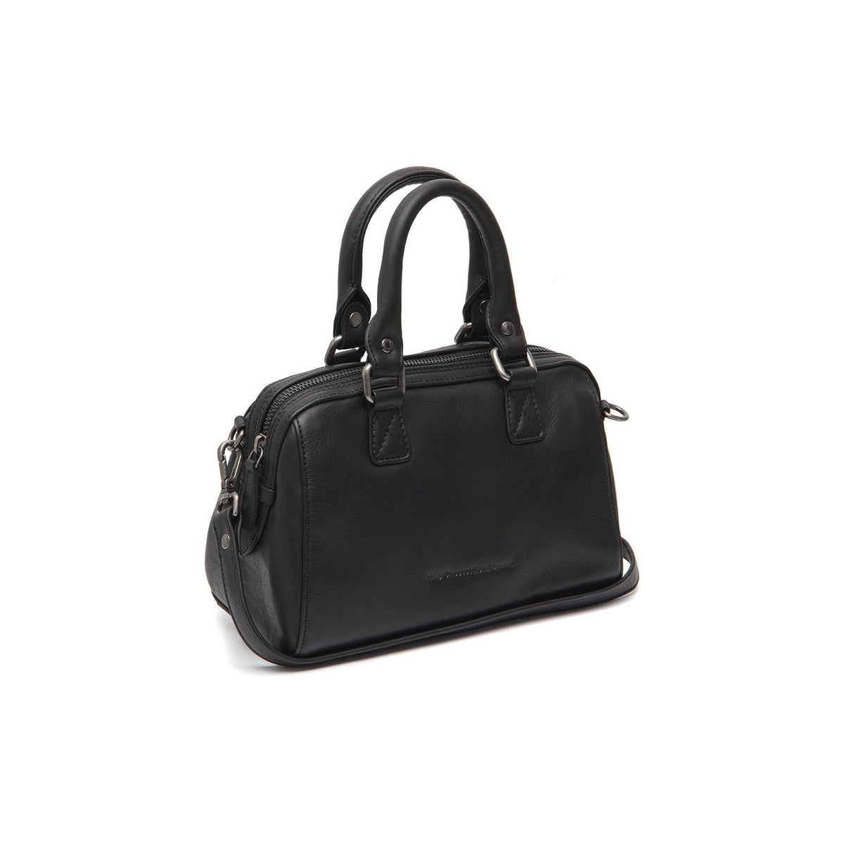 Dalford Full-Grain Leather Handbag レディース in Classic 100% Full-Grain Leather - Front Profile View &amp; Tailored Silhouette | Buy Online