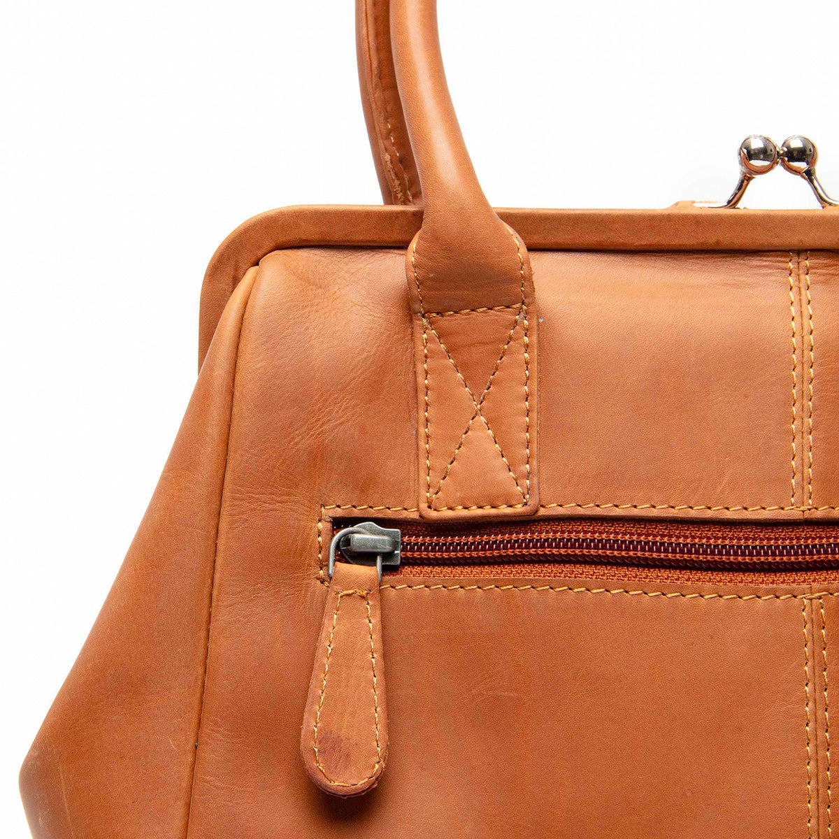 Dorin Full-Grain Leather Handbag レディース – alternate product view 3