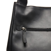 Fioline Full-Grain Leather Handbag レディース - Lateral Side Profile View Showing Sleeve Cut &amp; Athletic Taper Fit